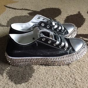 Studded sneakers